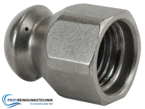 Suttner Rohrreinigungsdüse ST-49 mit Frontbohrung / 1/4" Innengewinde / 19mm Durchmesser